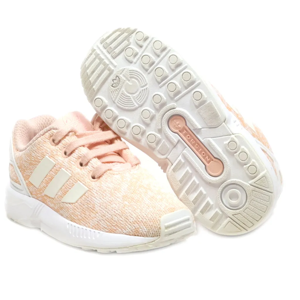 Adidas Zx Flux Sneakers Fabric Orange Colour For Kids