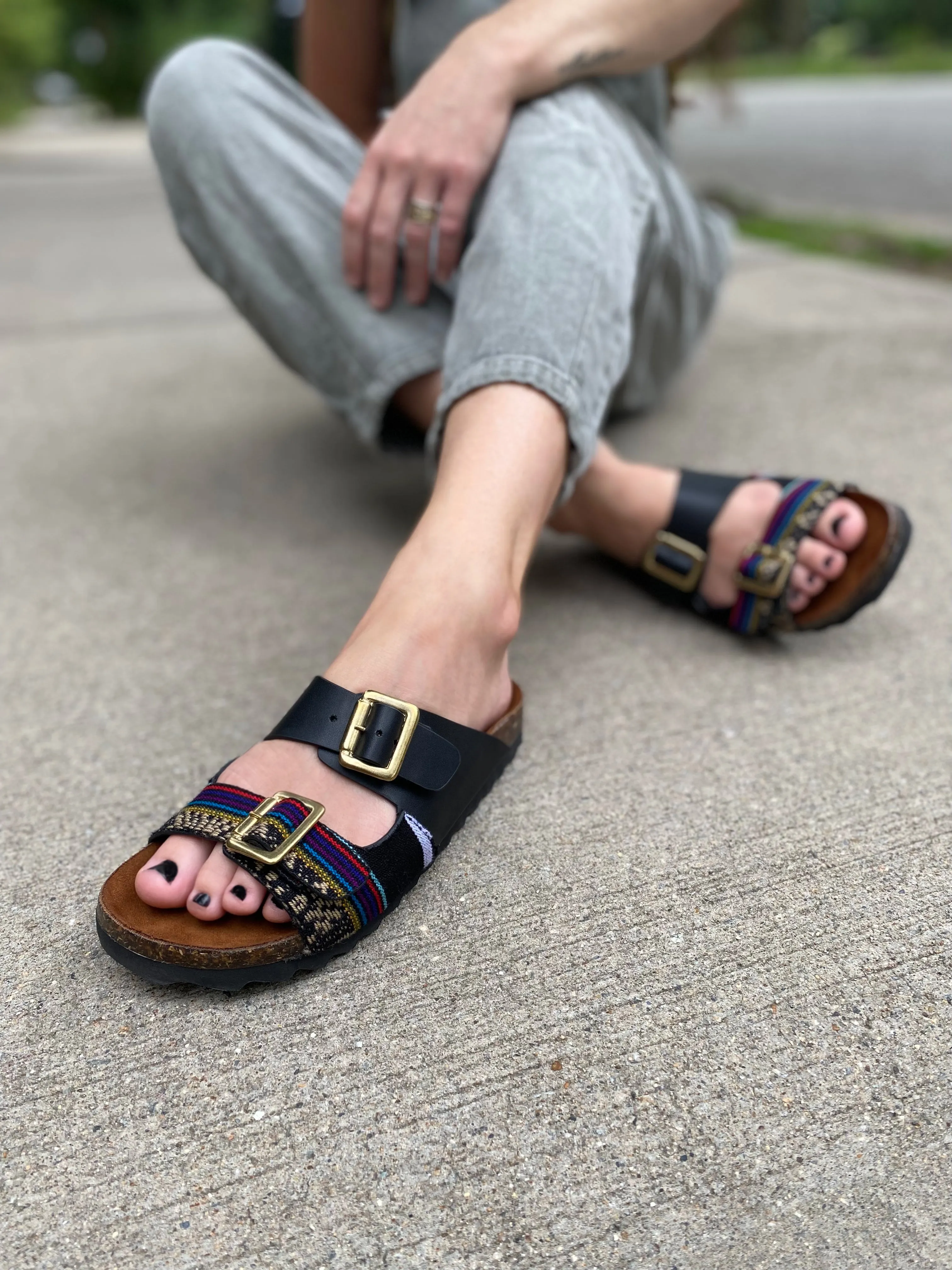 Blackbird Buckle Sandal