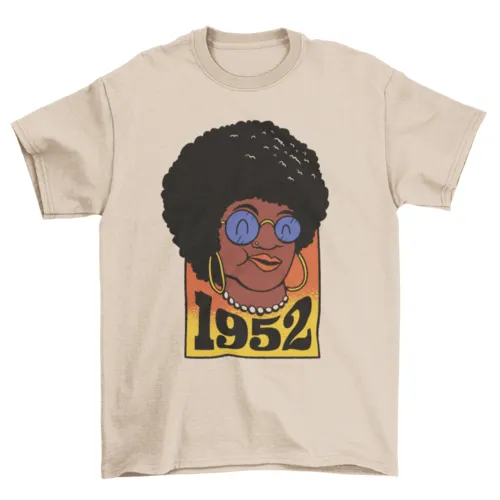 Born in 3 Black Woman Tee