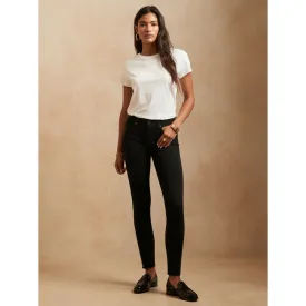 BR Black Mid Rise Skinny Jeans