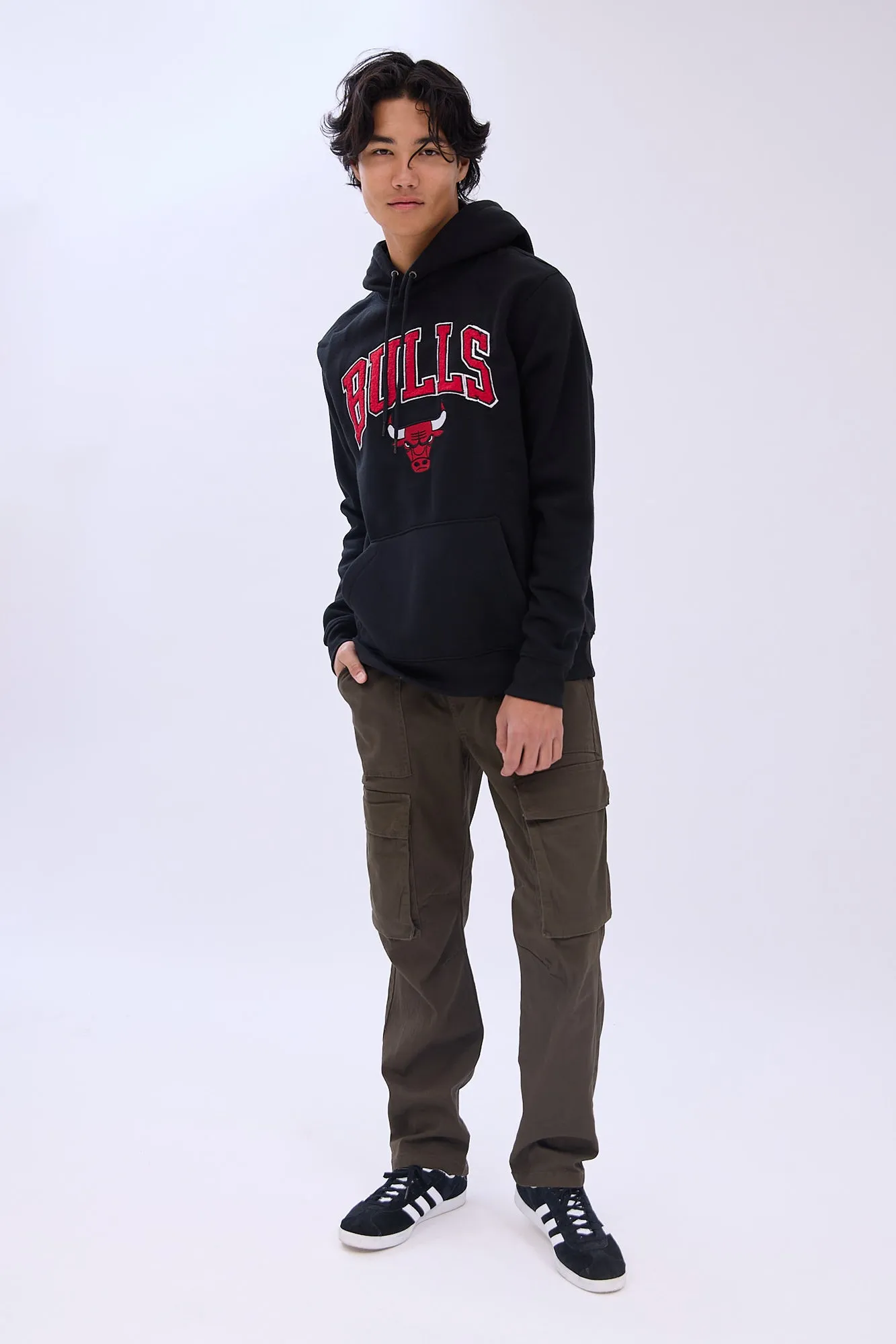 Chicago Bulls Chenille Graphic Hoodie