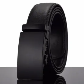 Classy Men Belt Black On Black