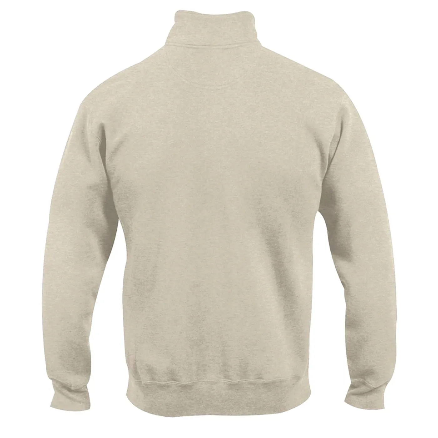 Cream Half Zip Sweatshirt