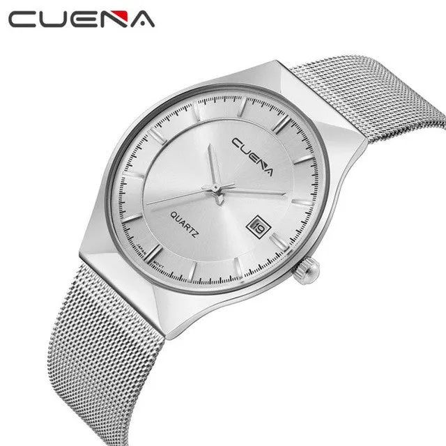 CUENA Stainless Steel Wrist Watch For Men