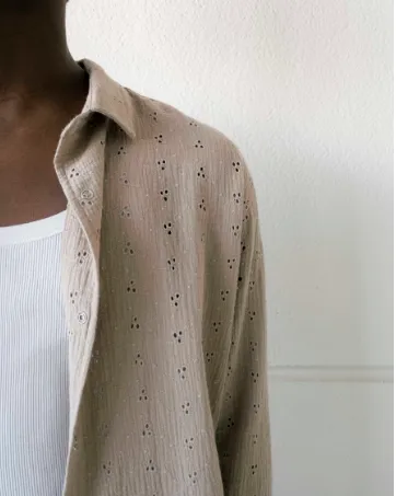 DAISY SHIRT IN BEIGE