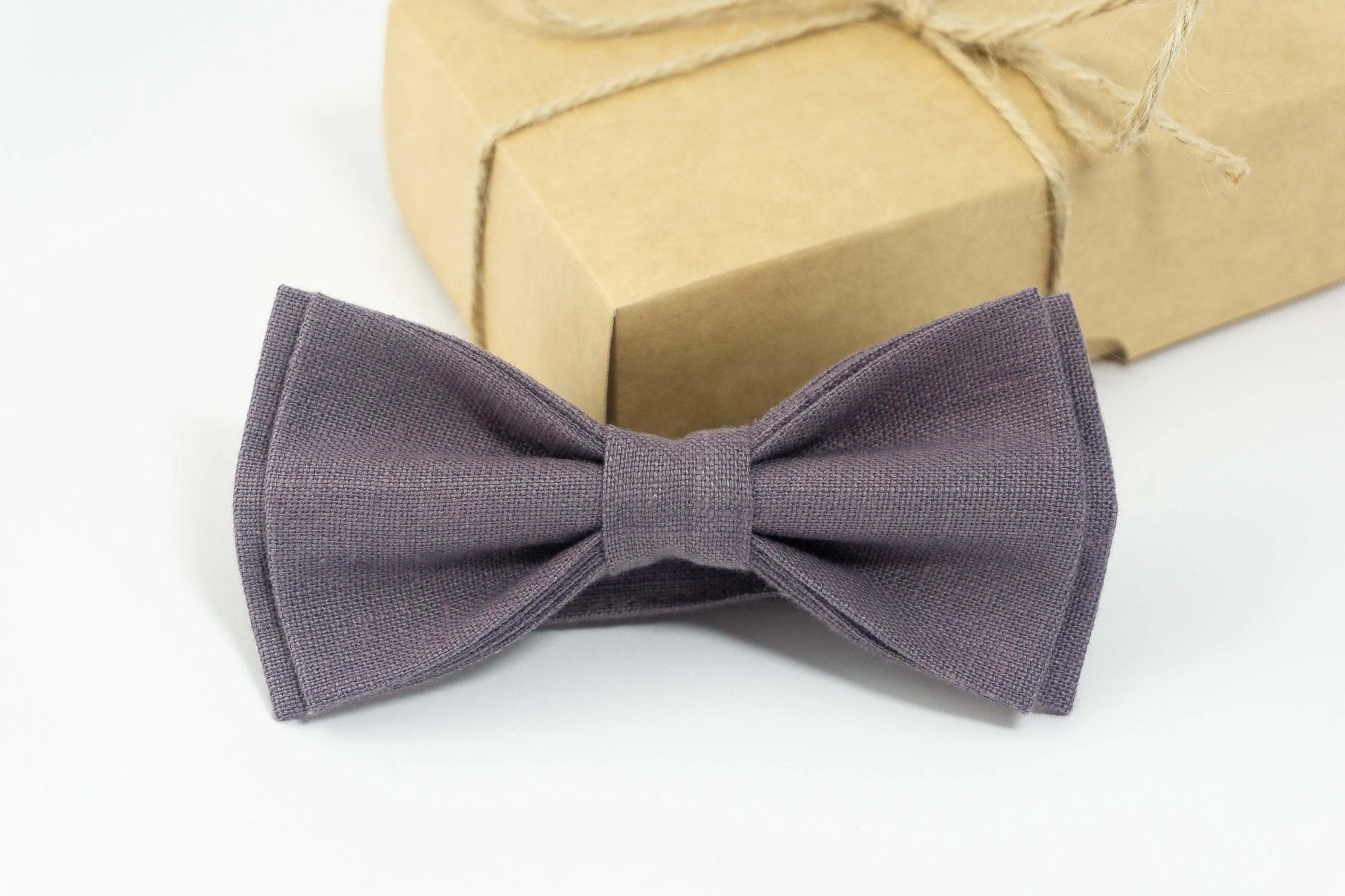 Dusty purple bow tie for men | ties for men