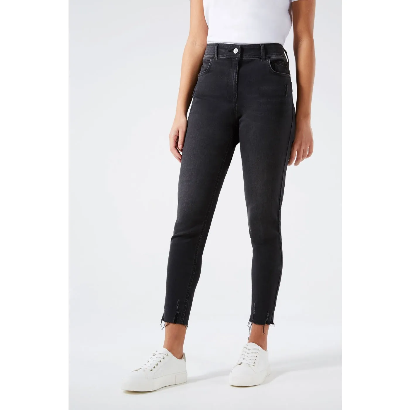 FF Charcoal Black Push Up Jeans