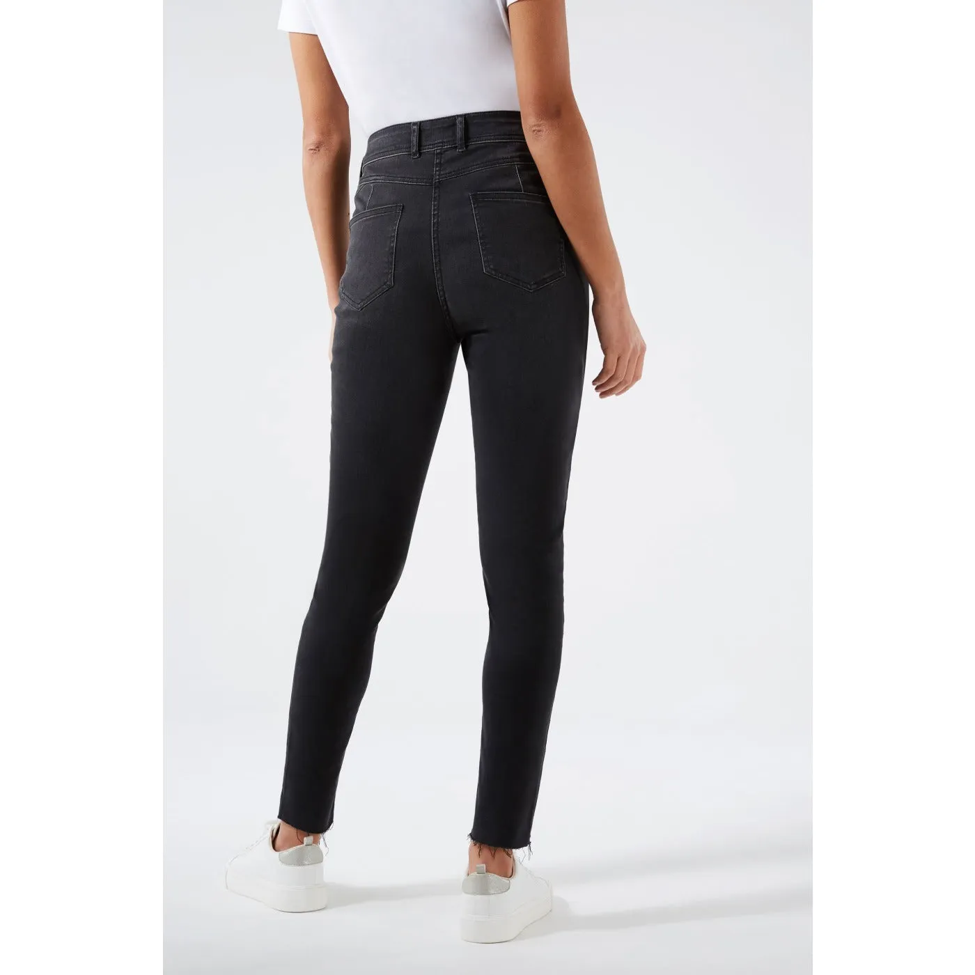 FF Charcoal Black Push Up Jeans