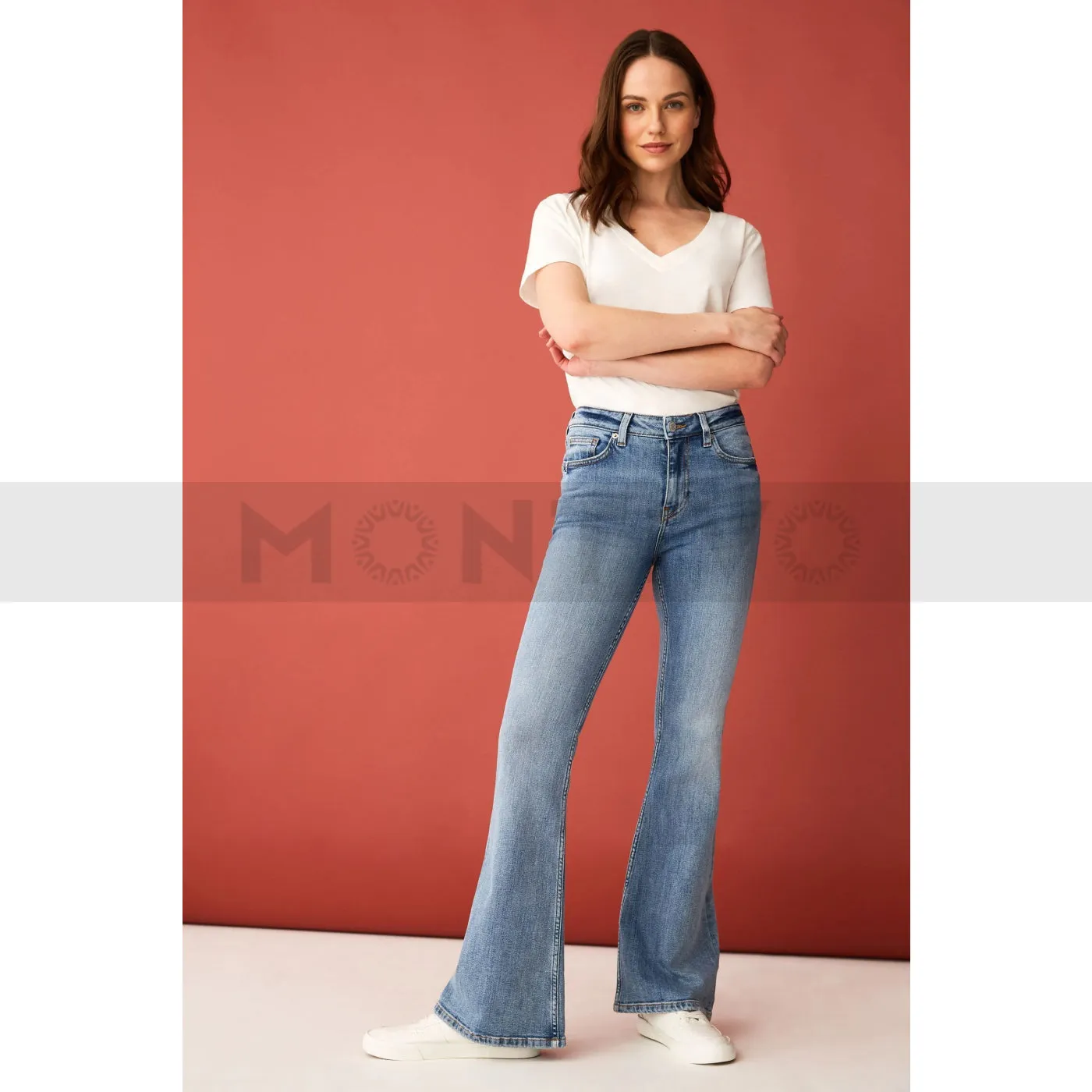 FF Light Blue Flare Jeans