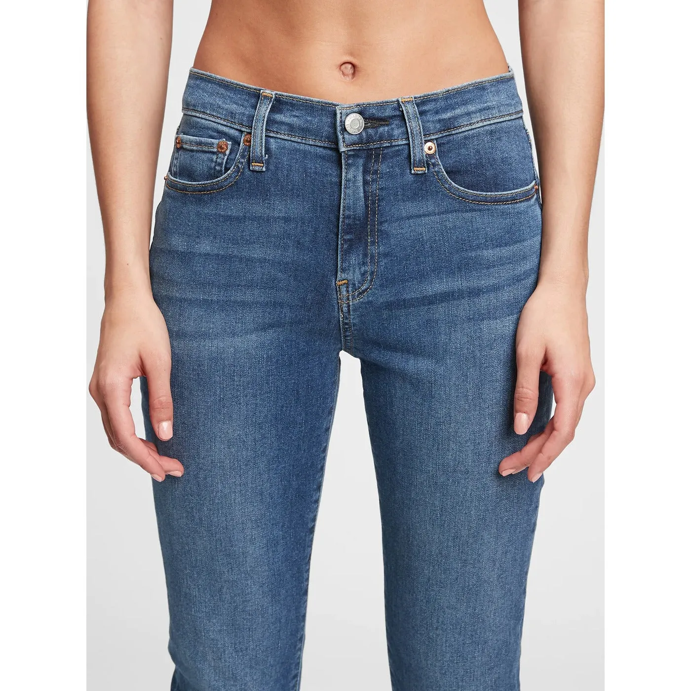 GP Mid Rise Classic Straight Jeans