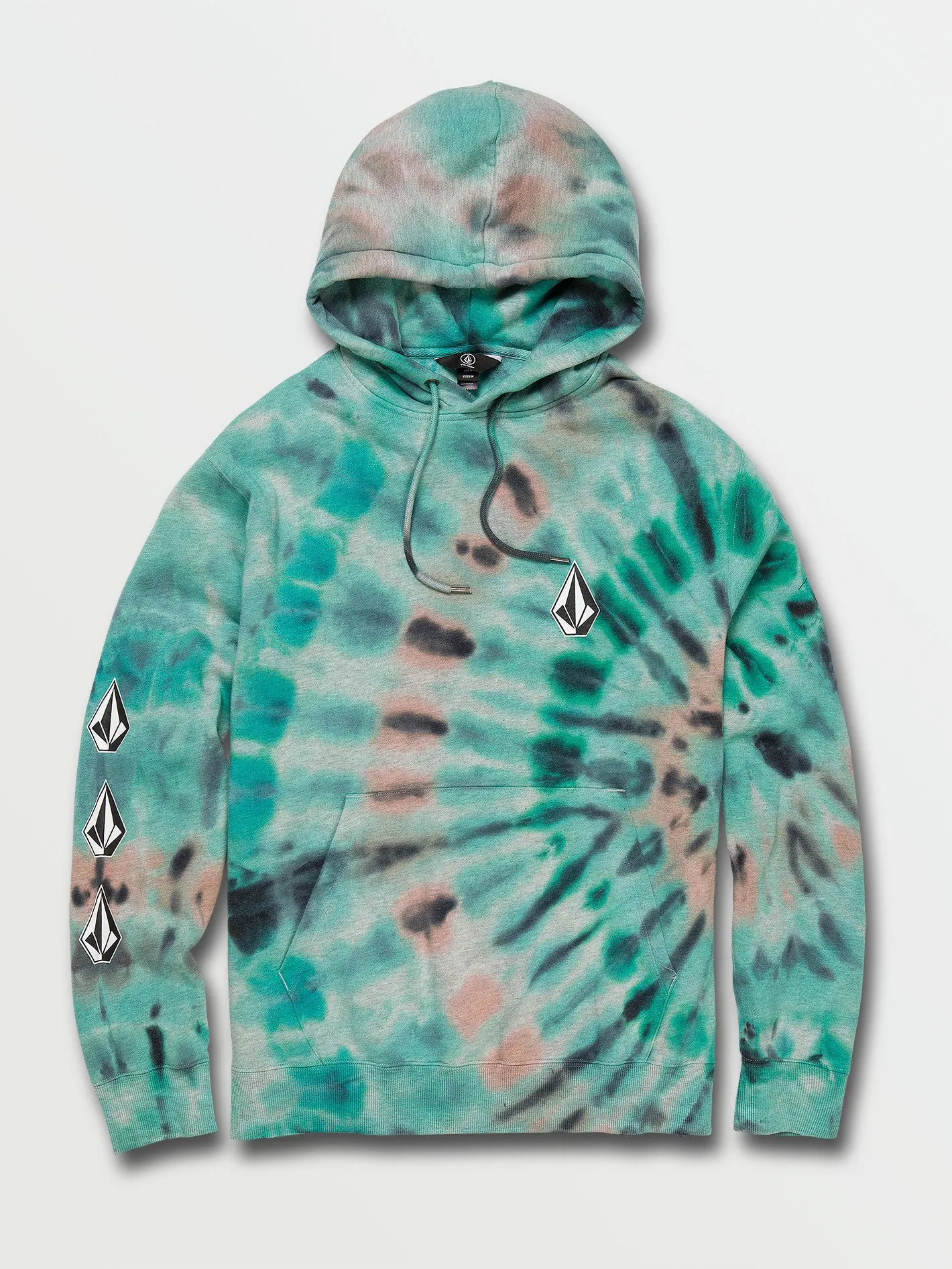 Iconic Stone Plus Pullover Hoodie - Tie Dye