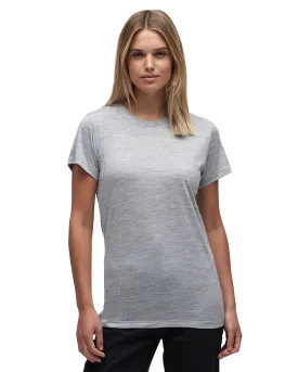 Le Bent Women's Ultralight Short Sleeve Tee - Heather Grey