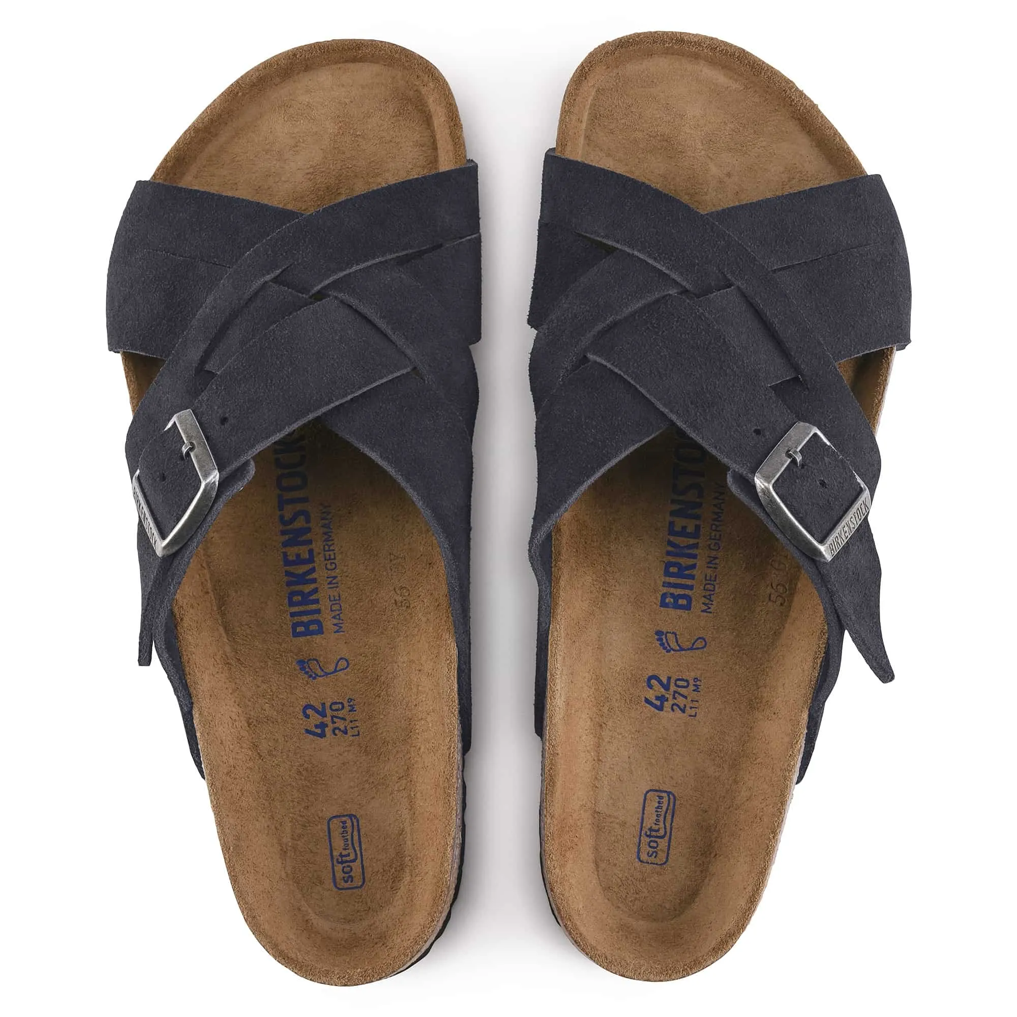 Lugano Soft Footbed Suede Leather