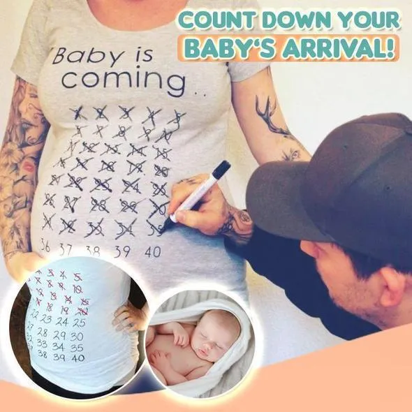 Make It Count Pregnancy Shirt