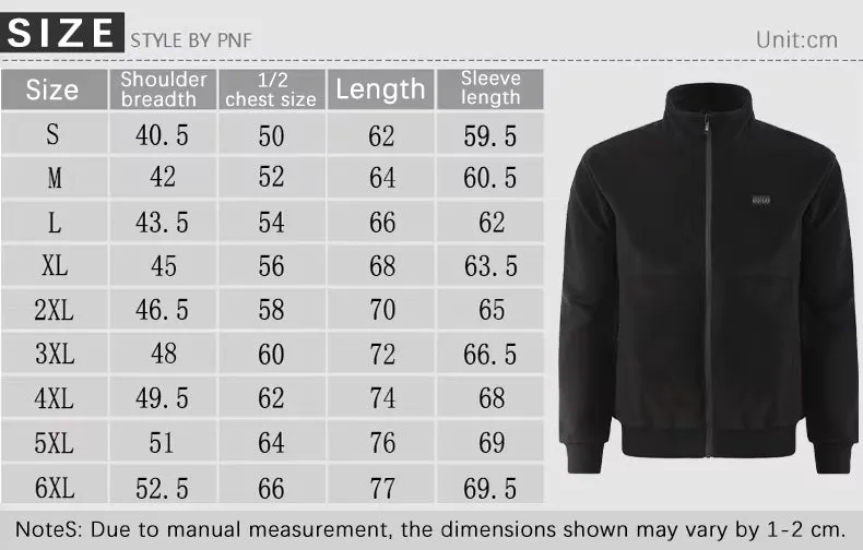 Men and Women's Polar Fleece Heated Jacket