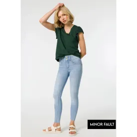 (Minor Fault) Skinny Light Blue Jeans