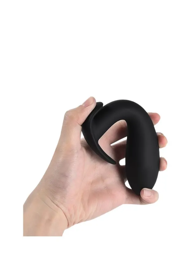 NOTI Noir Curved Butt Plug Medium