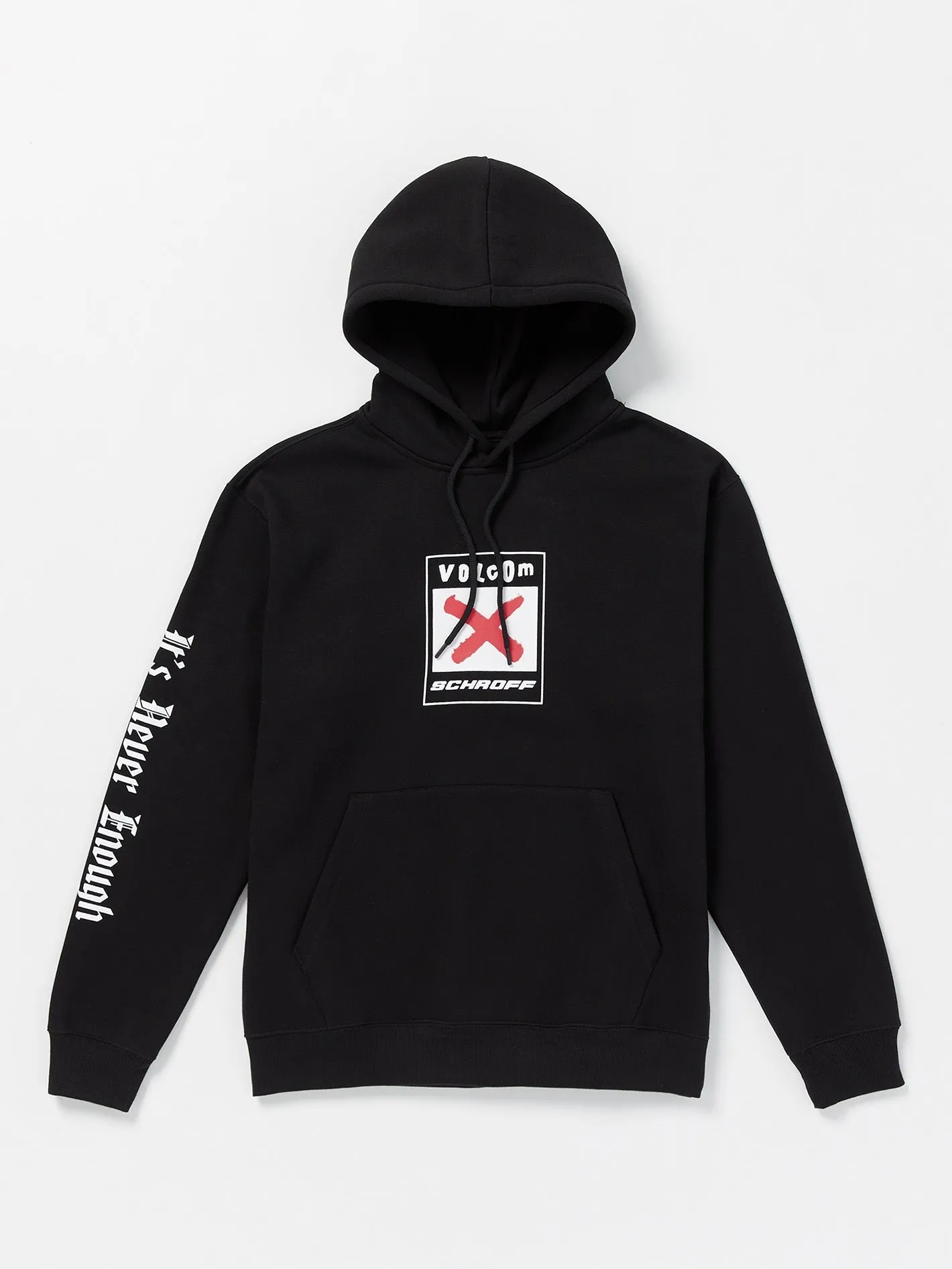 Schroff X Volcom Fleece Pullover - Black