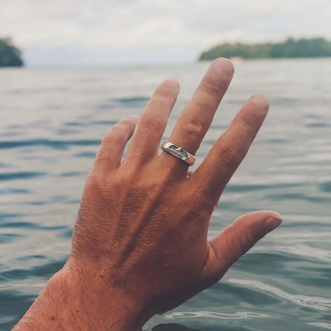 Shark Tracker Ring