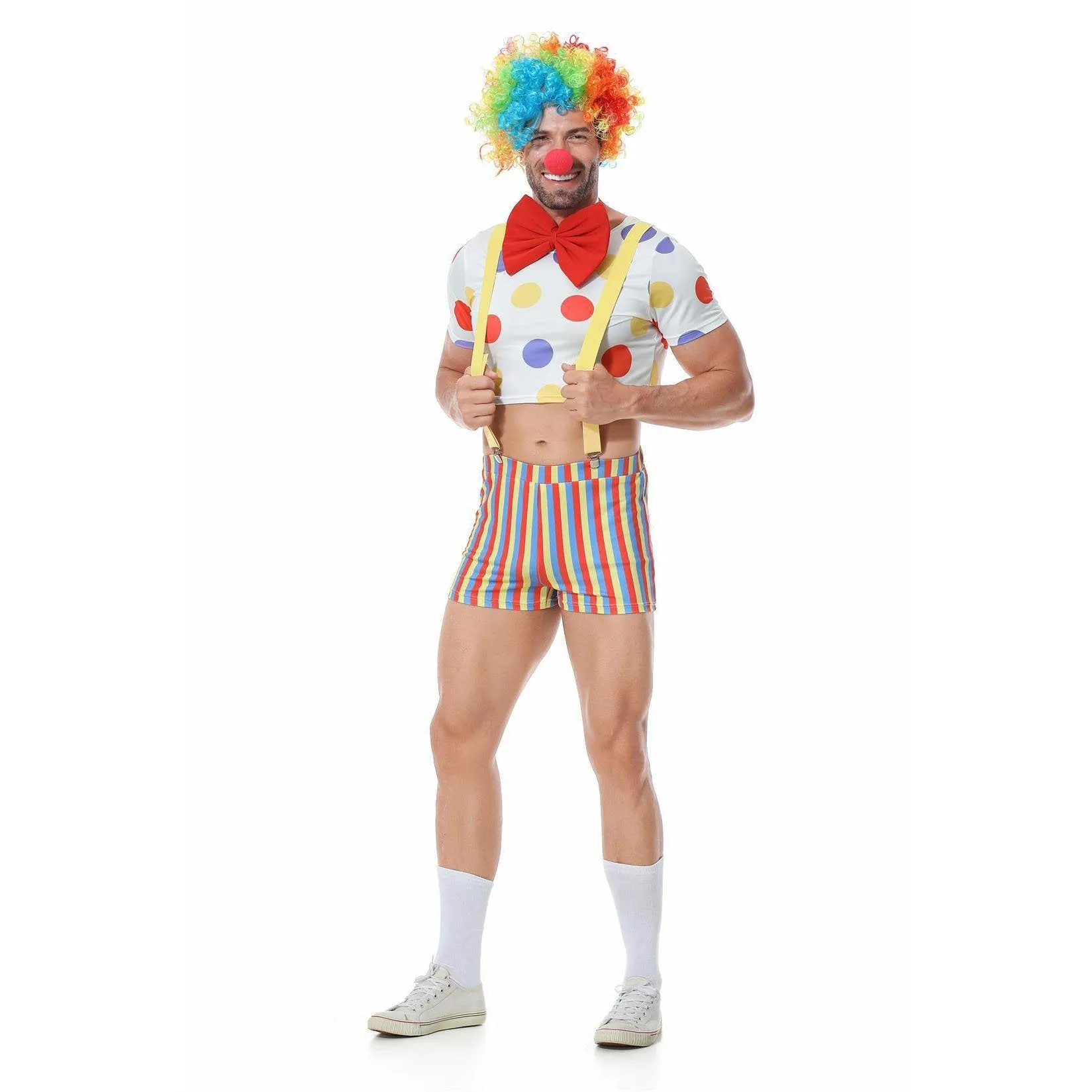 Stag Do Party Fancy Dress Costume Clown For Men