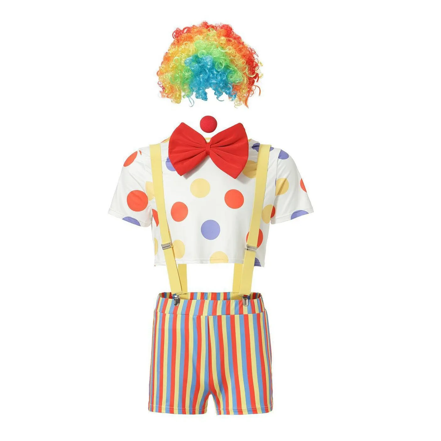 Stag Do Party Fancy Dress Costume Clown For Men