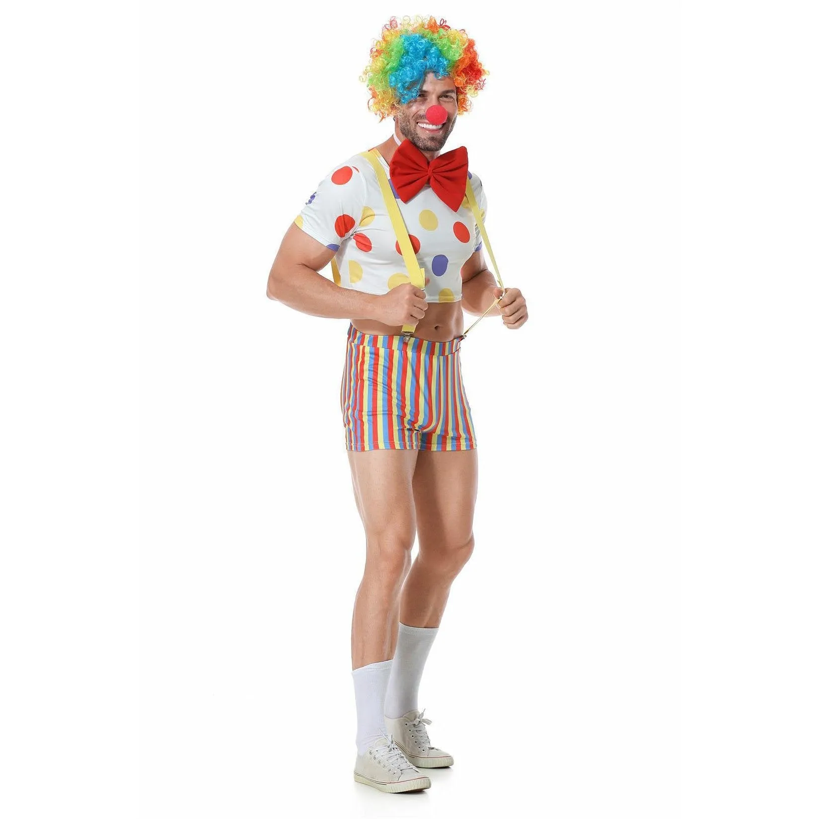 Stag Do Party Fancy Dress Costume Clown For Men