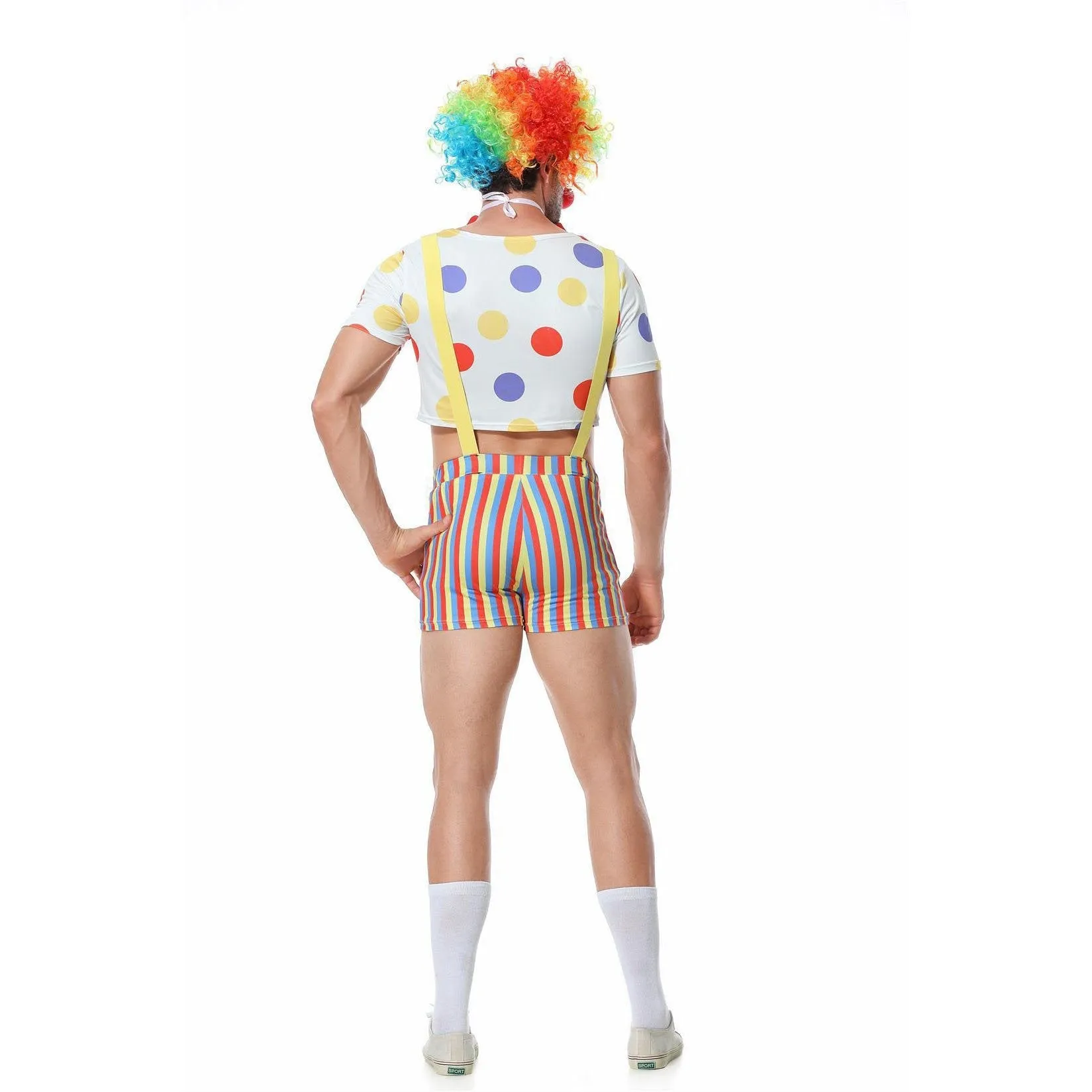 Stag Do Party Fancy Dress Costume Clown For Men