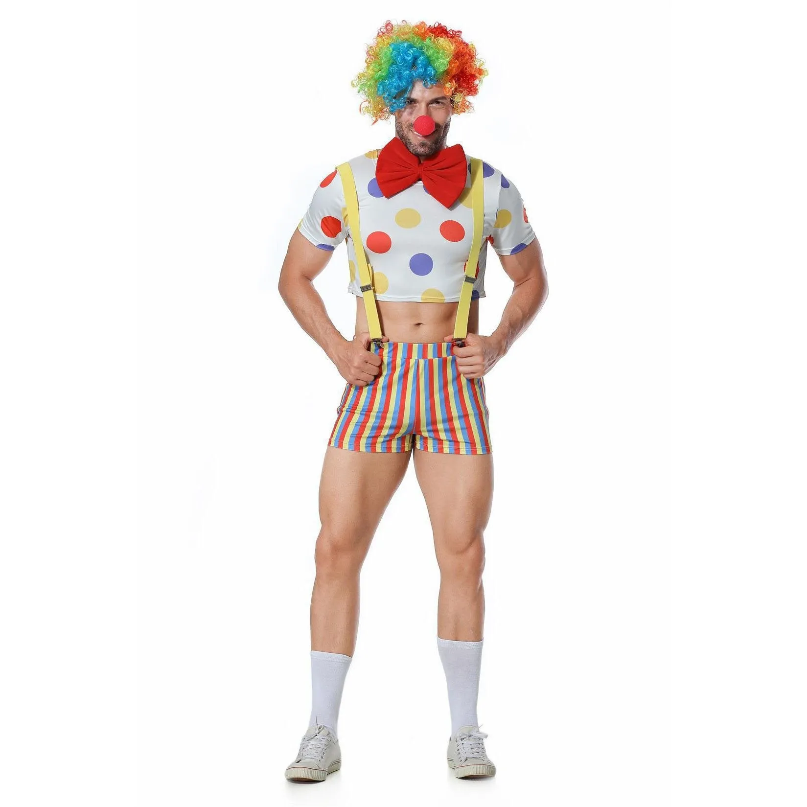 Stag Do Party Fancy Dress Costume Clown For Men