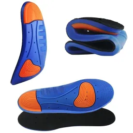 Sweat-absorbent Breathable Insoles Shock-absorbing Anti-pressure Mesh Sneakers Sports Cushion Insert