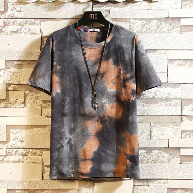 Tie Dye Casual T Shirt