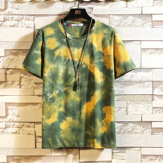 Tie Dye Casual T Shirt