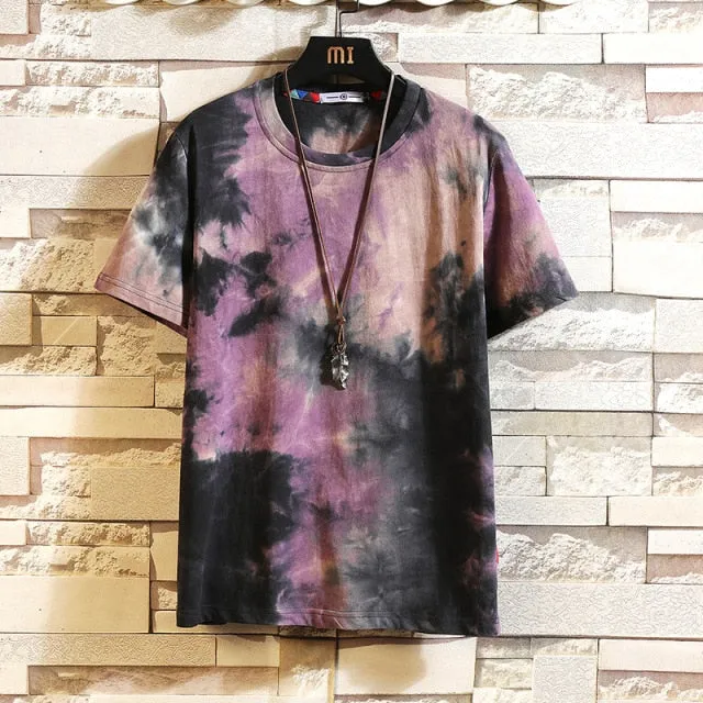 Tie Dye Casual T Shirt