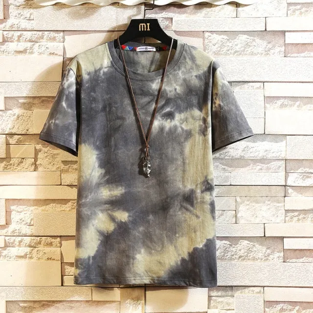 Tie Dye Casual T Shirt