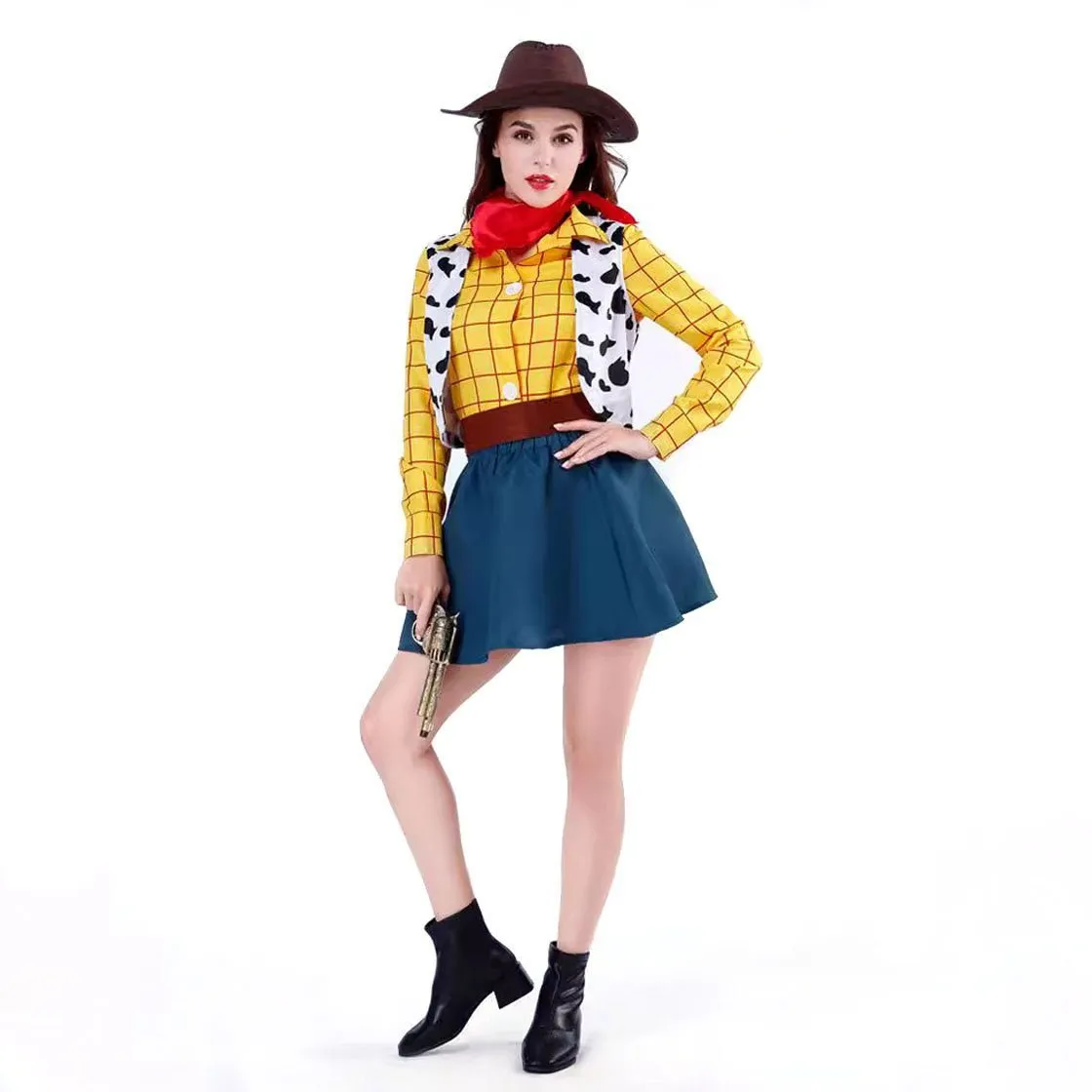 Toy Story 4 Woody Costume Halloween For Women Adult