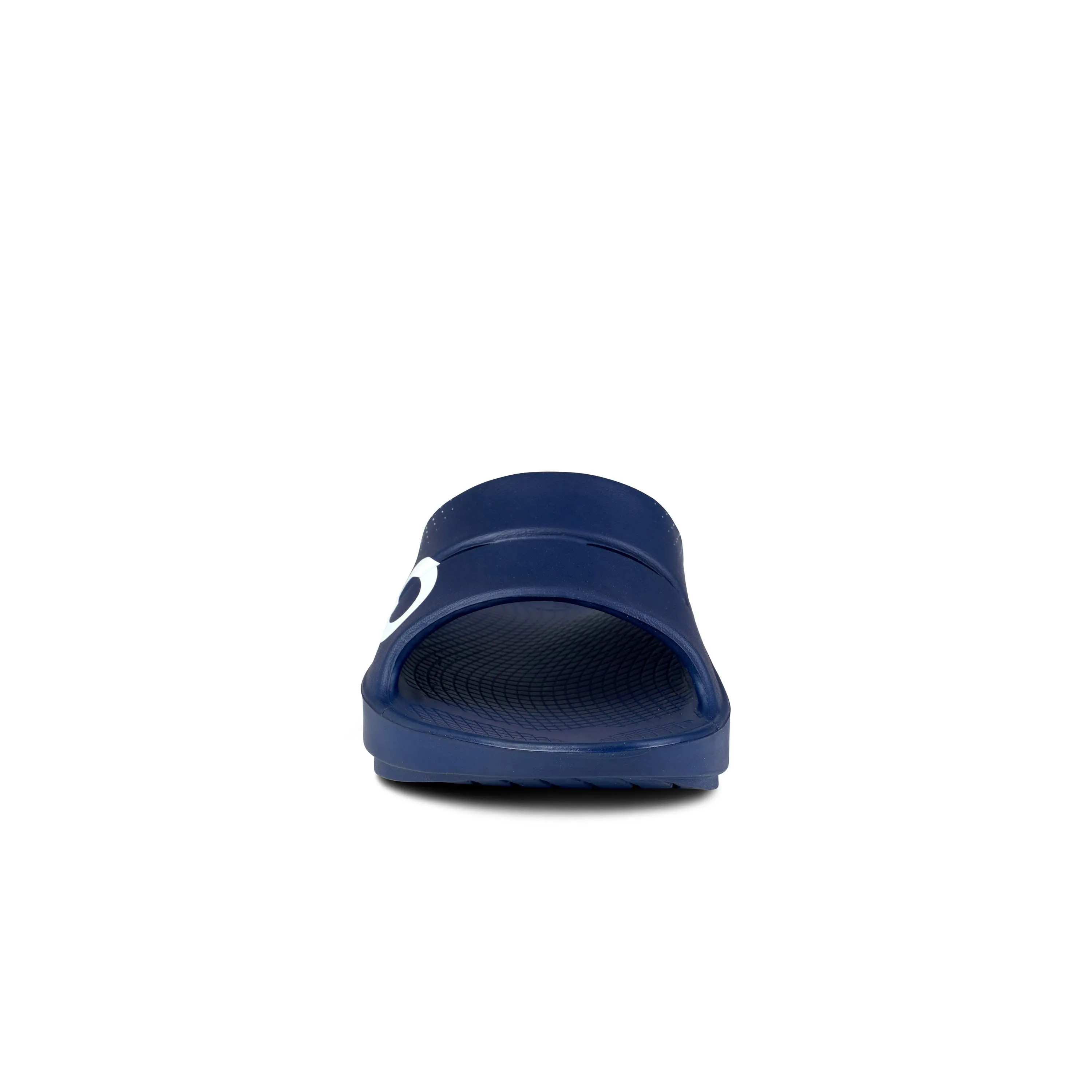 Unisex Oofos OOahh Sport Slide Sandal Color: Matrix Navy