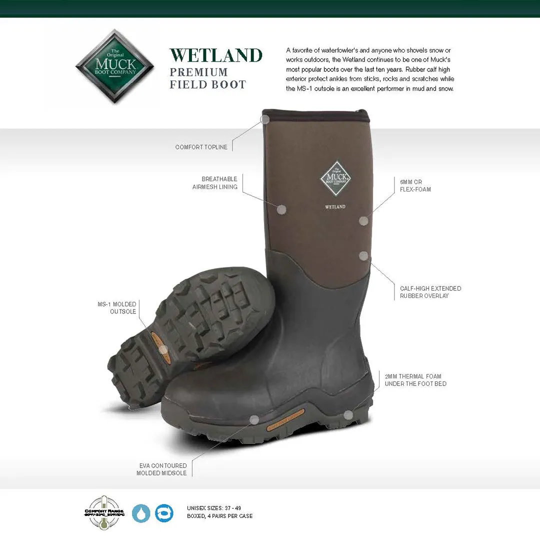 Unisex Wetland Tall Boots by Muckboot