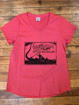 Women's Vintage Kraken V-Neck Tee