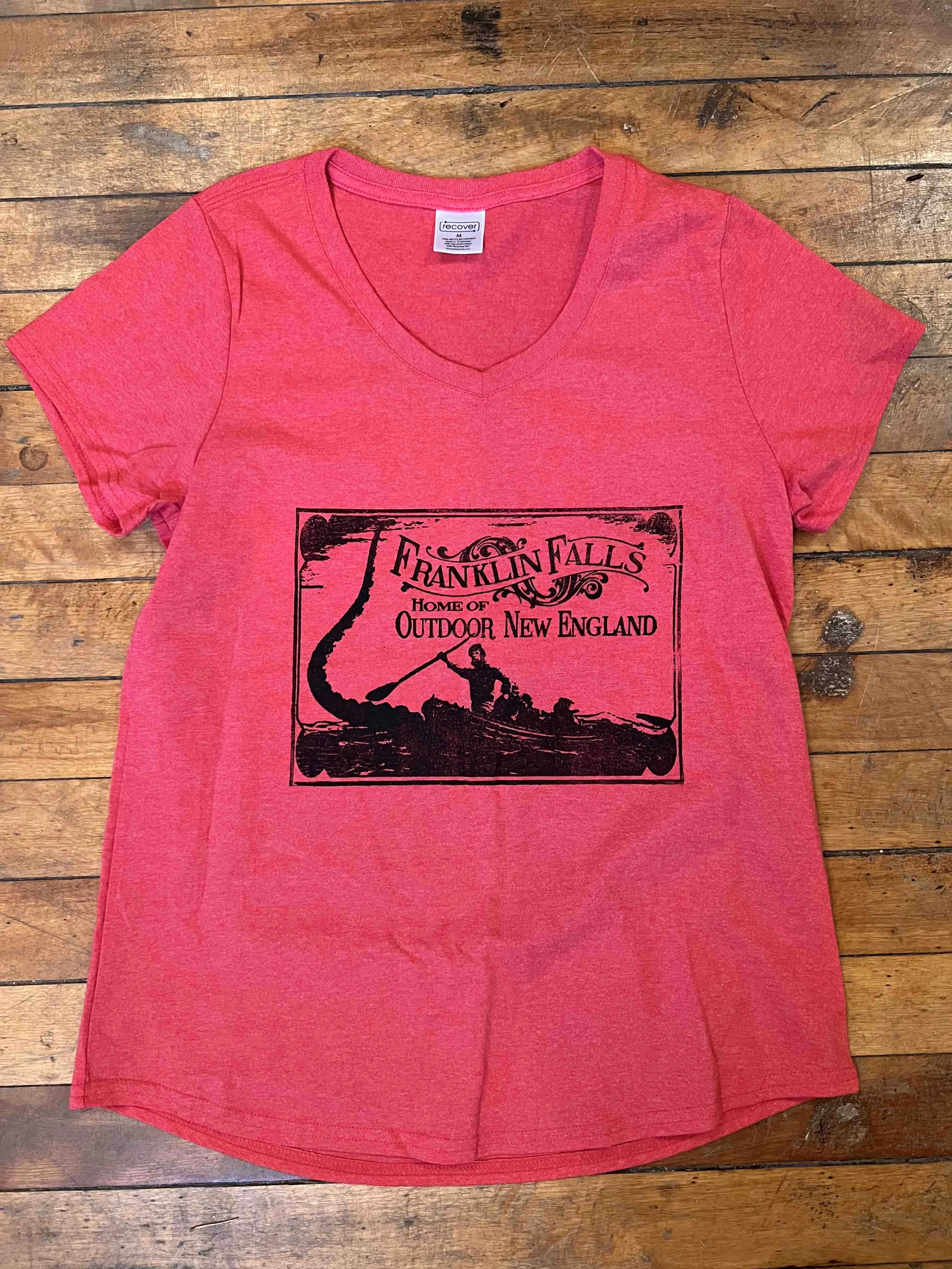 Women's Vintage Kraken V-Neck Tee