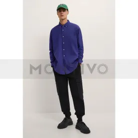 Zara Slim Fit Royal Blue Shirt